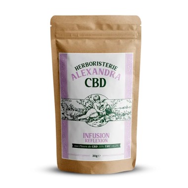 Infusion CBD Réflexion Bio - CBD.fr Pro