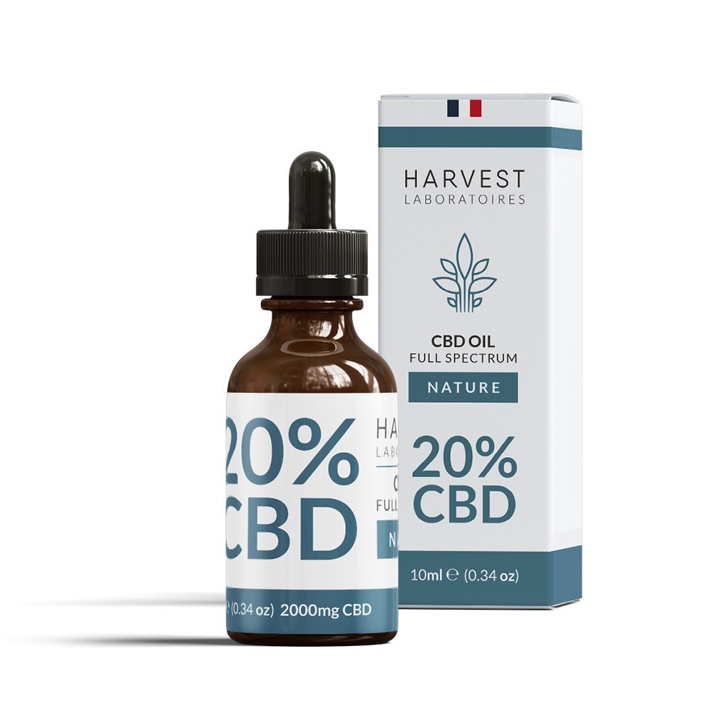 Huile CBD Full Spectrum Harvest Laboratoires  - CBD.fr Pro