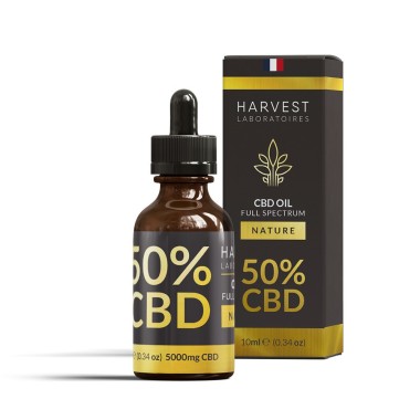 Huile CBD Full Spectrum Harvest Laboratoires  - CBD.fr Pro