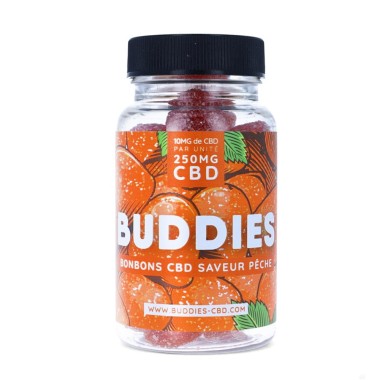 BONBON AU CBD GOÛT PÊCHE - CBD.fr Pro