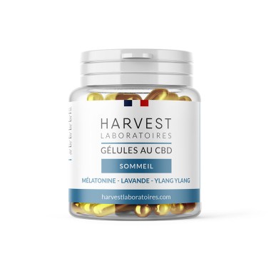 Sleep Capsules 1500mg CBD - Harvest Laboratoires