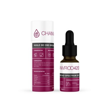 Chanvroo Broad-Spectrum CBD Oil - CBD.co.uk Pro