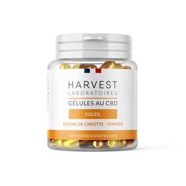Sun Capsules 750mg CBD - Harvest Laboratoires