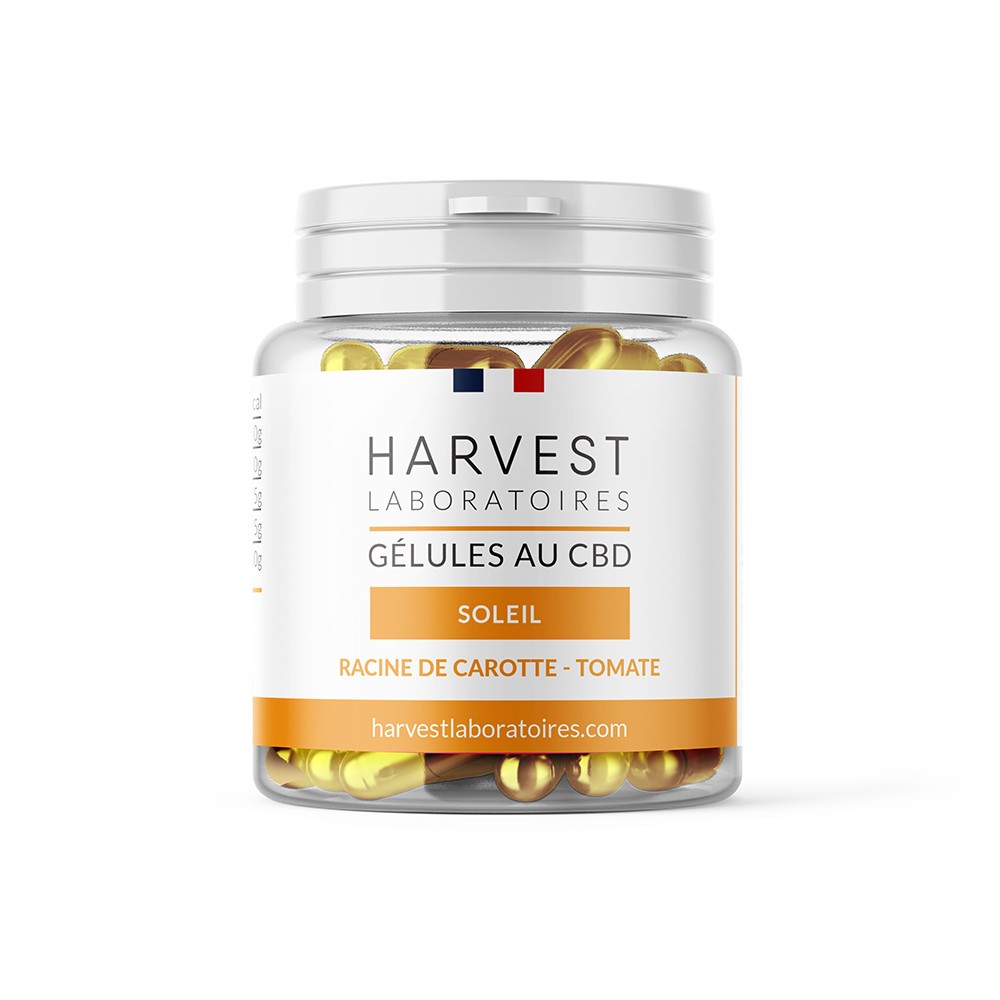 Sun Capsules 750mg CBD - Harvest Laboratoires Sun Capsules 750mg CBD - Harvest Laboratoires