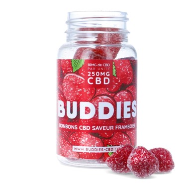 Caramelos de frambuesa CBD para mayoristas